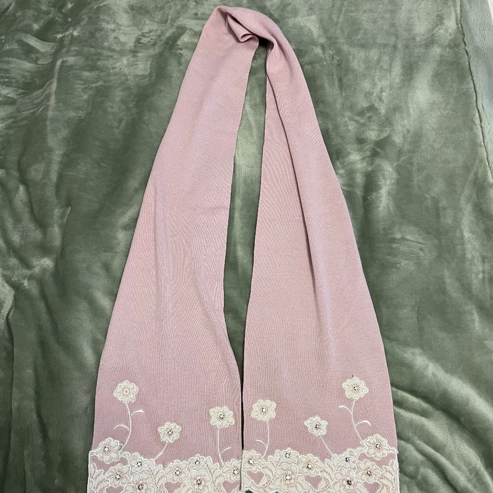 Pink Scarf (NWT) - Picture 2 of 3